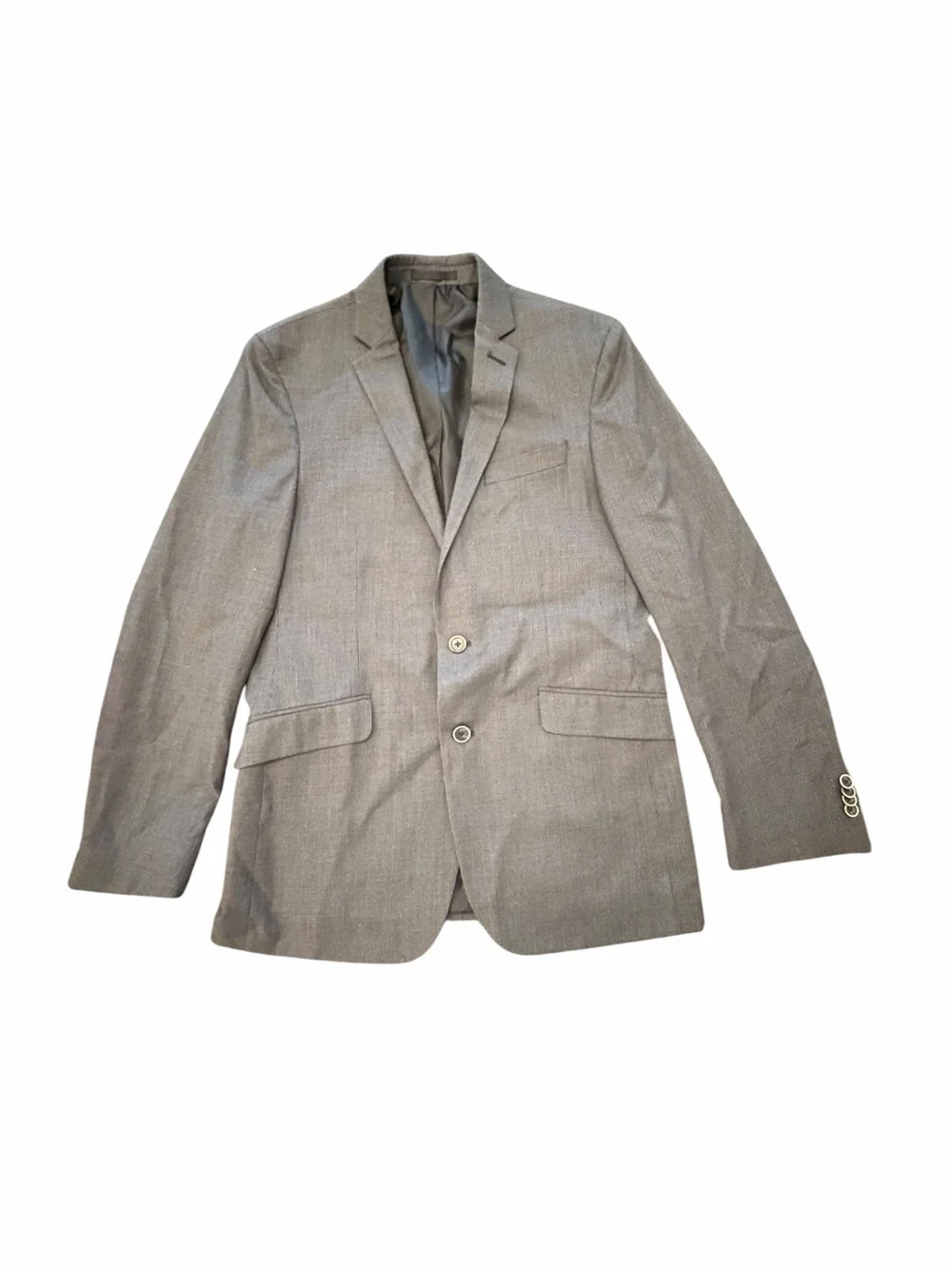 Kenneth Cole Reaction Gray Blazer 38R Suit Jacket Professional Formal Classic